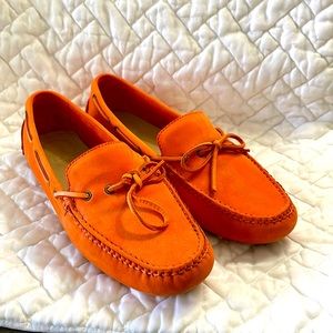 Cole Haan Loafers 9B Tangerine Color